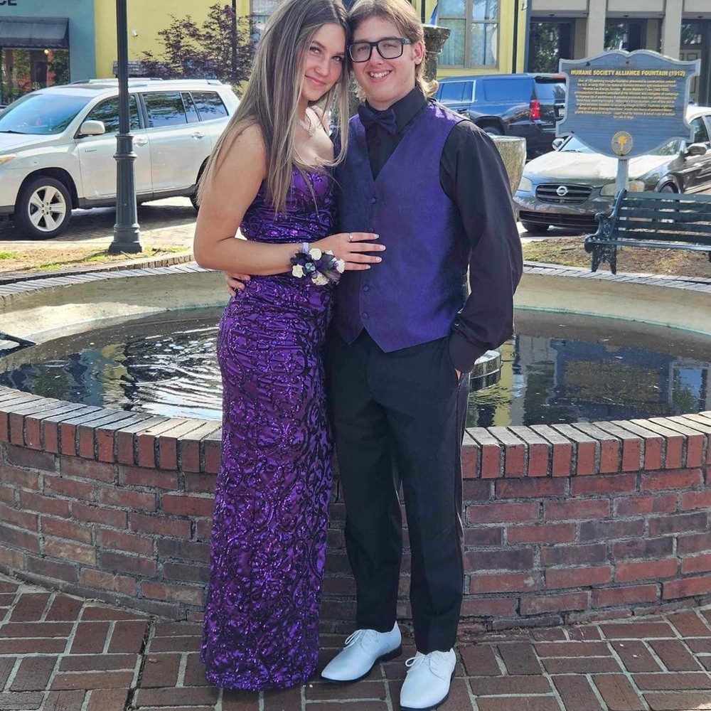 Purple Prom dress.(Windsor)